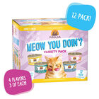 Weruva, Can Feline - Meow Ya Doin'! VP 12pk - Shreds  - Wet Cat Food image number null