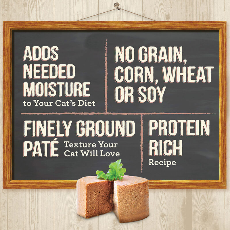 Merrick, Purrfect Bistro Cat Can, Salmon Pate - Wet Cat Food image number null