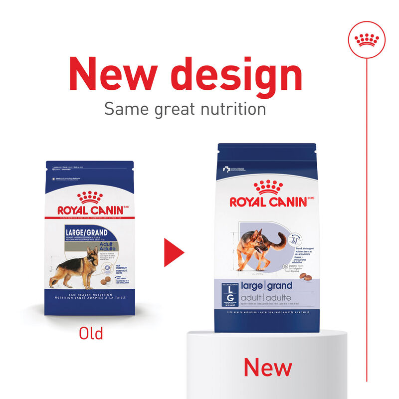Royal Canin, Size Health Nutrition Large Adult Dog 30LBS - Dry Dog Food image number null