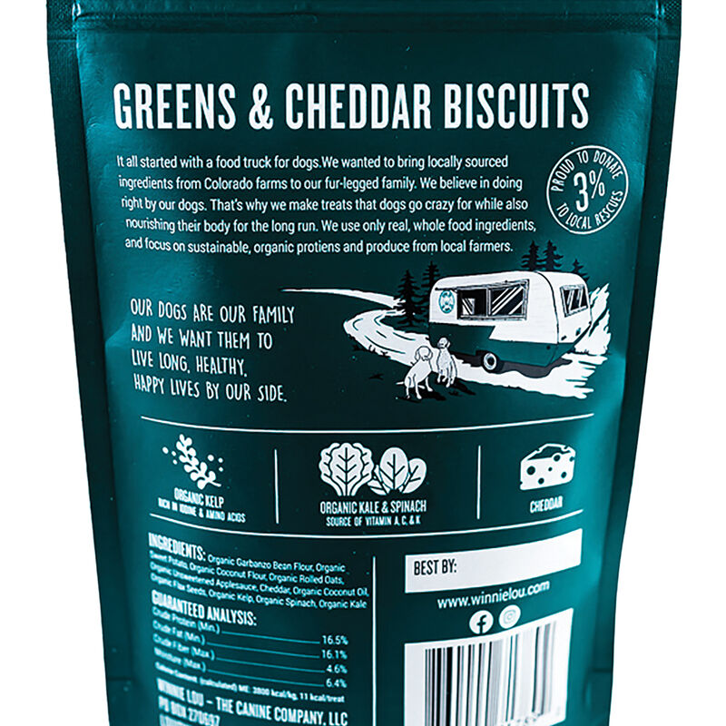Winnie Lou, Greens & Cheddar Pretzels - 113 g image number null