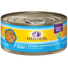Wellness, Canned Cat Food, Complete Health, Chicken & Herring - Wet Cat Food image number null