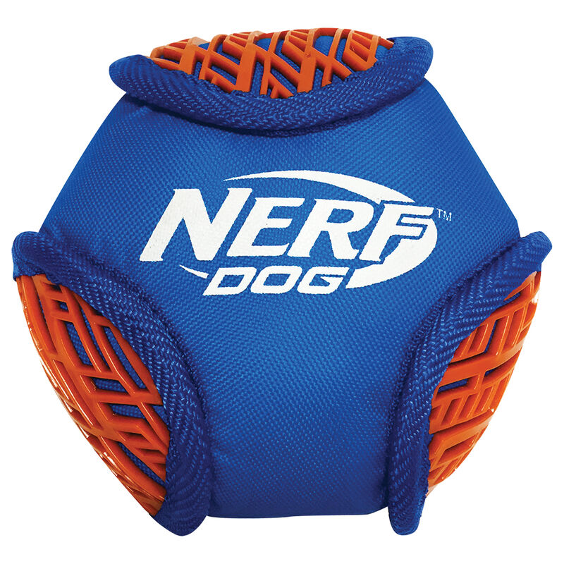 Nerf Dog, Force Grip Hex Ball - 6" image number null