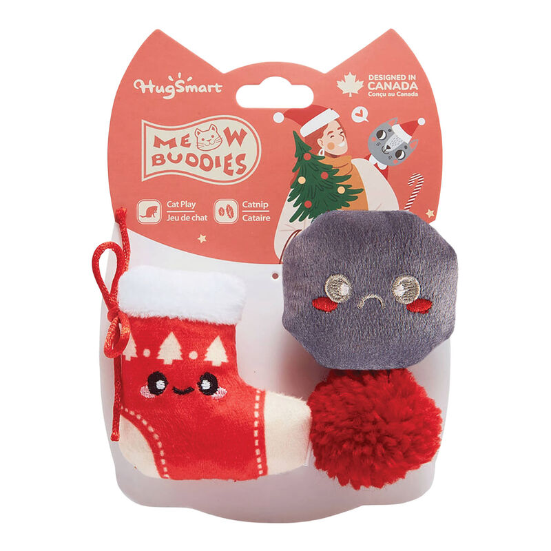 Hugsmart, Socks Trio w/Catnip image number null