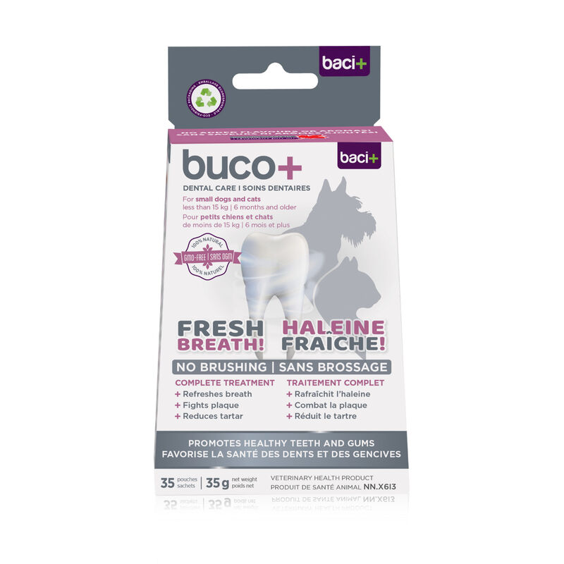 Buco+, Dental Care for Small Cats & Dog <15 kg image number null