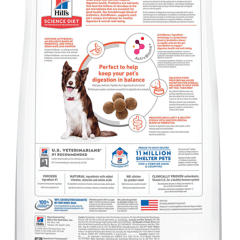 Science Diet, Adult - Perfect Digestion Chicken - Dry Dog Food image number null