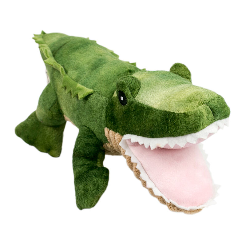 Tall Tails, Gator - Green - 15" - Plush Dog Toy image number null