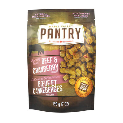Maple Valley Pantry, Soft & Chewy Treat - Beef & Cranberry - Dog Treat