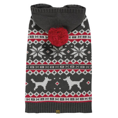 Hotel Doggy, Hooded Sweater with Pom Pom