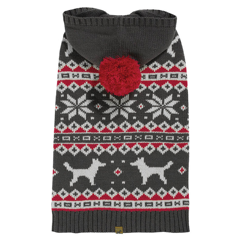 Hotel Doggy, Hooded Sweater with Pom Pom image number null