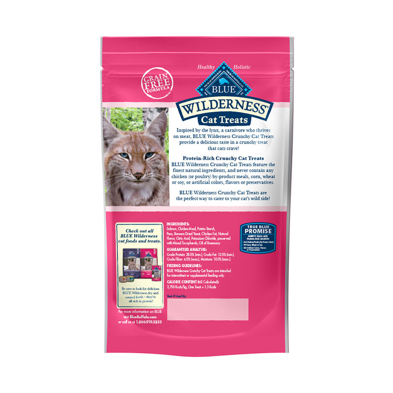 Blue Buffalo, Feline Treat - Wilderness - Crunchy Salmon - 56 g - Cat Treat image number null