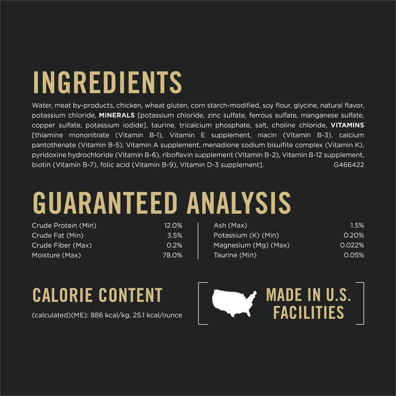 Pro Plan, Urinary Tract Health Chicken Entr&eacute;e - 85 g - Wet Cat Food image number null