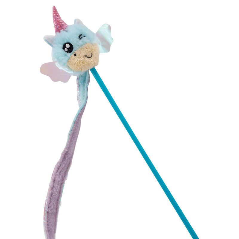 PetStages, Unicorn Lure Teaser Wand - Blue image number null
