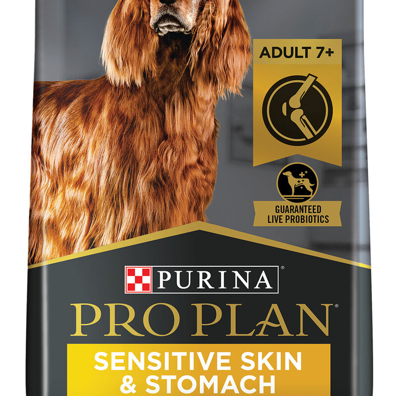 Pro Plan, Senior, Sensitive Skin & Stomach Slmn&Rice-10.9kg - Dry Dog Food image number null