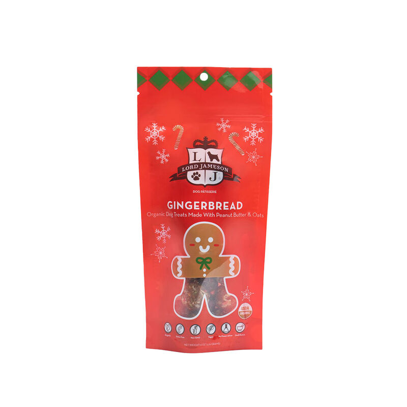 Gingerbread Organic Dog Treats - 170 g image number null
