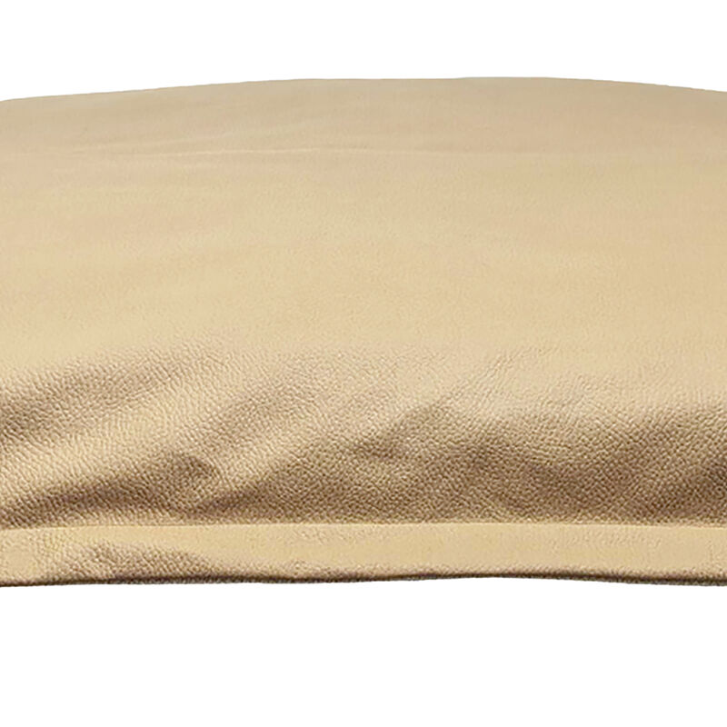 BeOneBreed, Cloud Pillow - Beige Faux Leather image number null