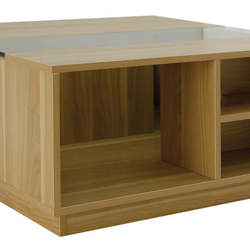 4 Cats & Dogs Home Furnishing Inc., Coco Coffee Table - Oak image number null