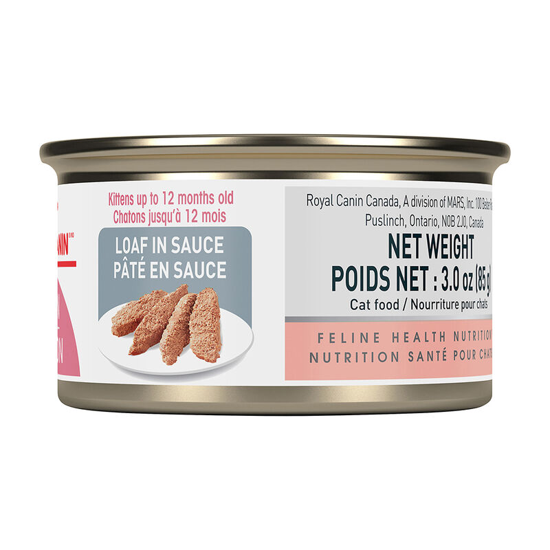 Royal Canin, Feline Health Nutrition Kitten Loaf In Sauce - Wet Cat Food image number null