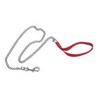 Dog Leash - Chain - Red - 4 mm image number null