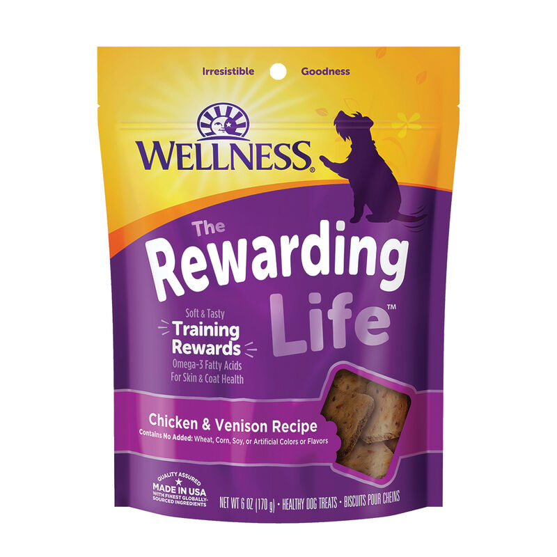 Wellness, Wellbites, Chkn & Venison Soft Dog Treats - 6 oz - Dog Treat image number null