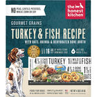 The Honest Kitchen, Gourmet Grains, Turkey & Whitefish Reicpe - Freeze Dried Dog Food image number null