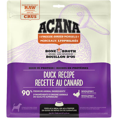 Acana, Adult - FD Morsels - Duck - 227 g - Freeze Dried Dog Food