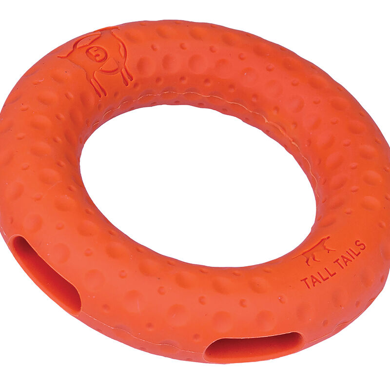 Tall Tails, GOAT Rubber Ring - 5" - Toss Dog Toy image number null
