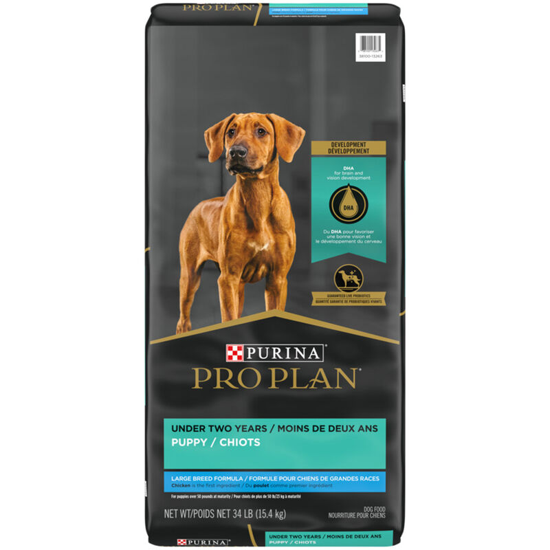 Purina Pro Plan Development Under Two Years Puppy, Large Breed Dry Dog Food Formula 8.16kg image number null