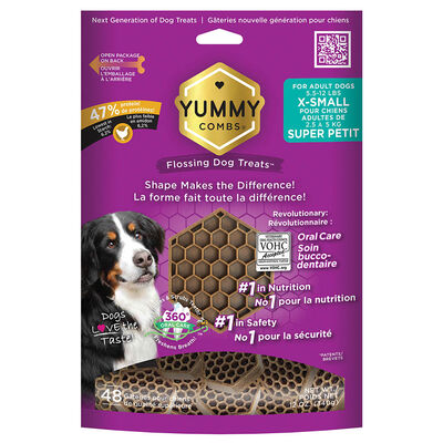 Pet's Best Life, Yummy Combs - Chicken - X-Small