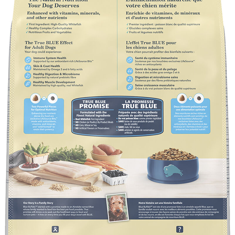 Blue Buffalo, Adult - LP - Fish - Dry Dog Food image number null