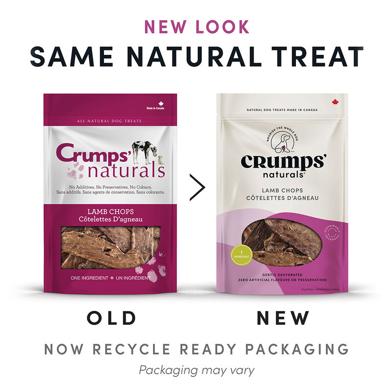 Crumps' Naturals, Lamb Chops - Dog Treat image number null