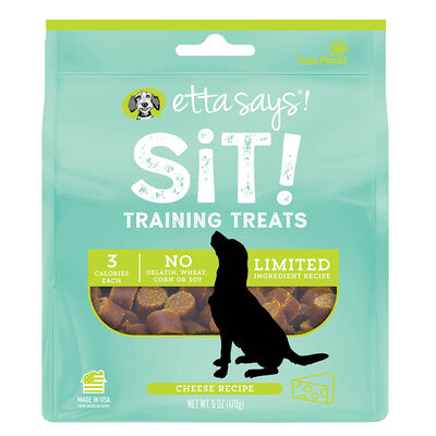 Etta Says!, Sit! Training Treats - Cheese - 6 oz