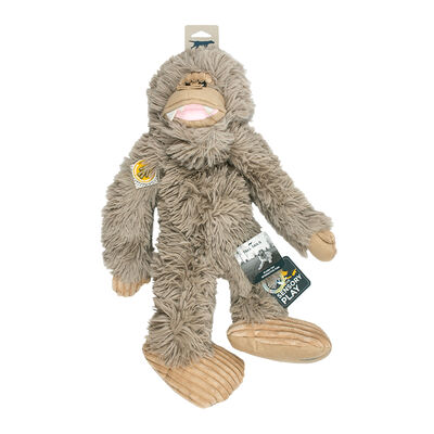 Tall Tails, Plush Big Foot Inner Rope Toy - 20" - Plush Dog Toy