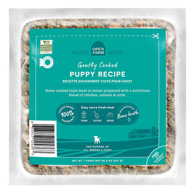 Open Farm, Gently Cooked, Puppy Recipe - Gently Cooked Dog Food