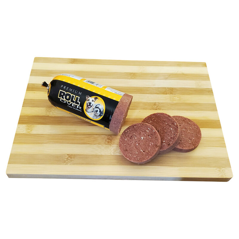 Rollover, Dog Food, Semi-Soft Premium Roll, Chicken image number null