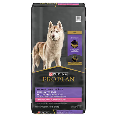 Purina Pro Plan Sport Small Bites 27/17, All Ages, Lamb & Rice Dry Dog Food