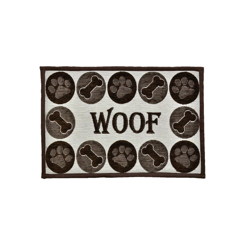 Loving Pet, Bella Fashion Mat - Woof Chenille image number null