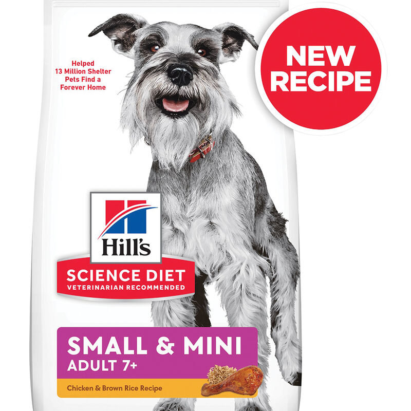 Science Diet, Adult 7+ Small Paws Chicken Meal, Barley & Brown Rice Recipe Dry Dog Food, 2.04 kg - D image number null