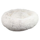 Brigade, Round Fuzzy Bed - Beige image number null
