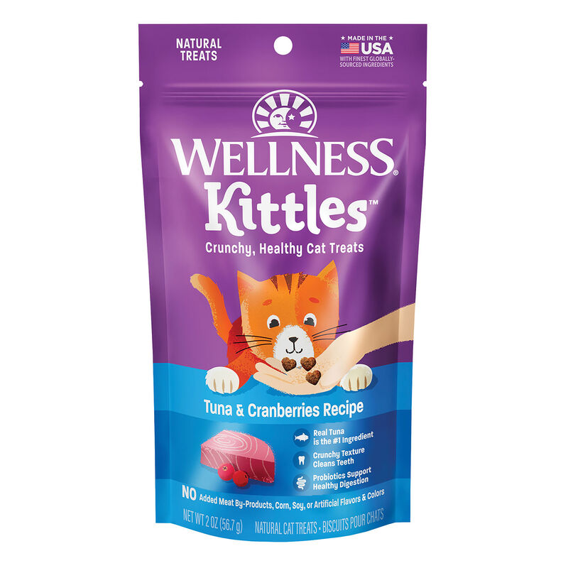 Wellness, Kittles Tuna & Cranberry - 2 oz - Cat Treat image number null
