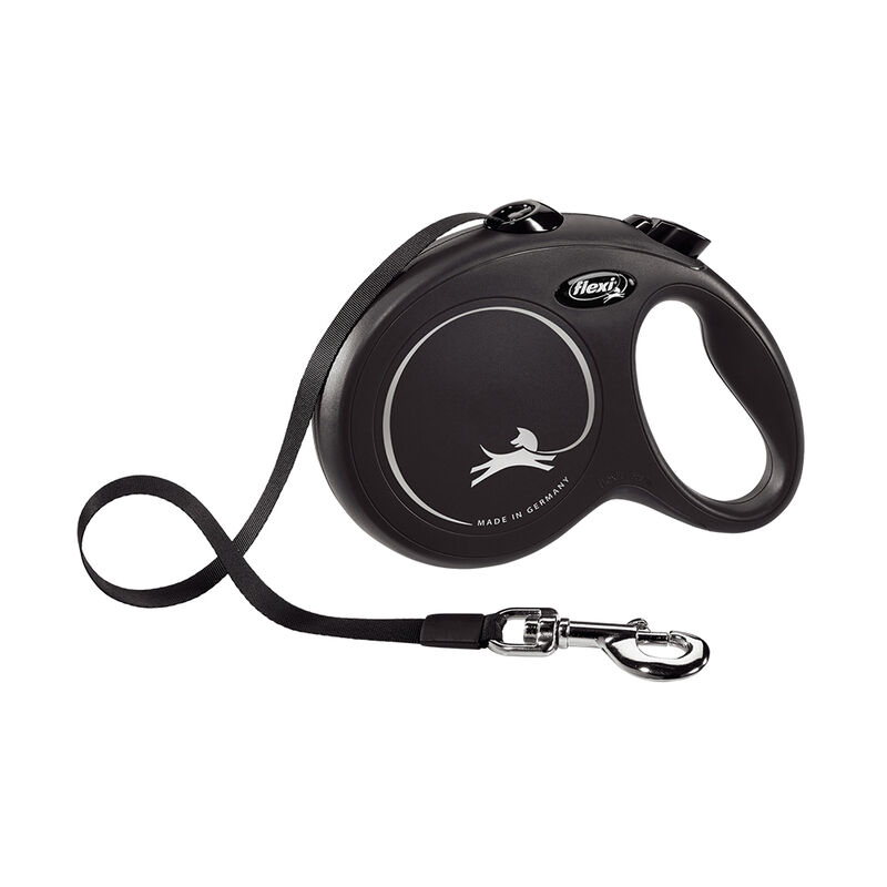 Flexi, Classic Tape Leash - Black - 5 m image number null