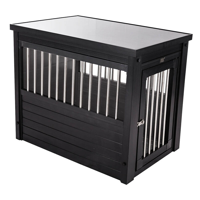 New Age Pet, InnPlace Dog Crate - Espresso image number null