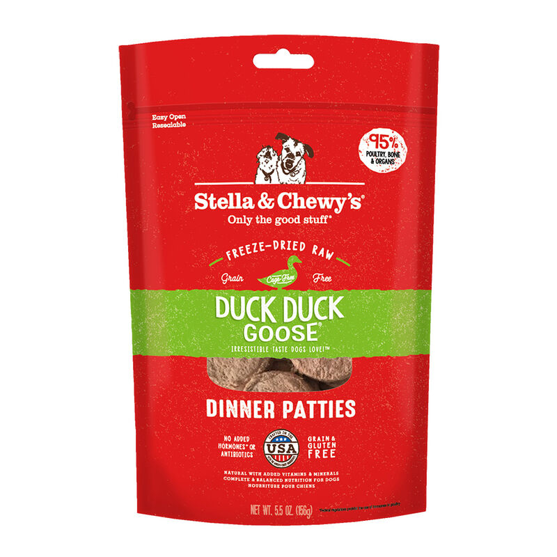 Stella & Chewy's, Dog Freeze-Dried Raw, Duck Duck Goose Dinner Patties image number null