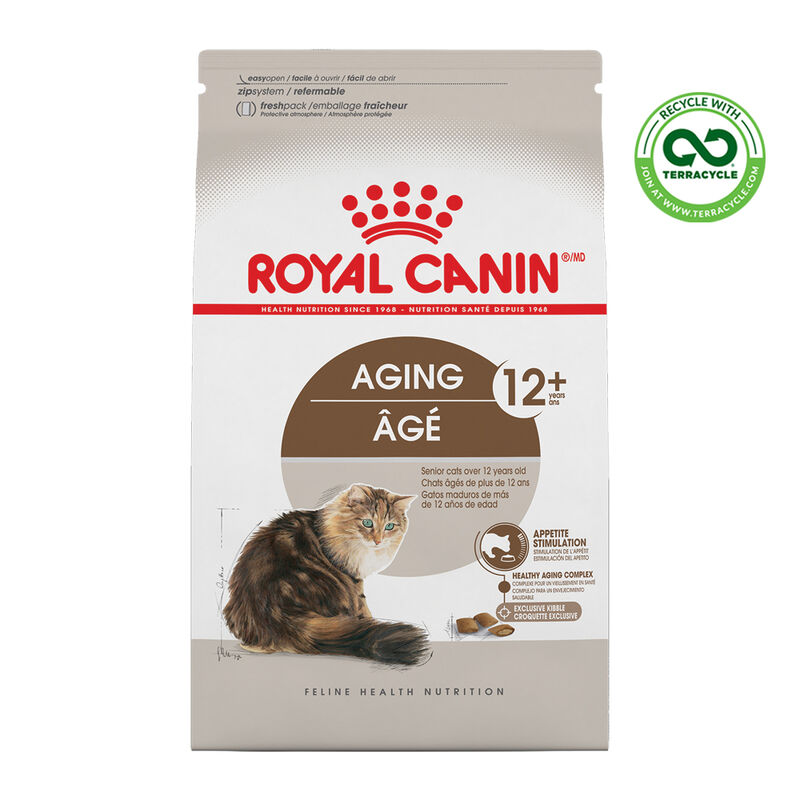 Royal Canin, Feline Health Nutrition Aging 12+ Dry Adult - Dry Cat Food image number null