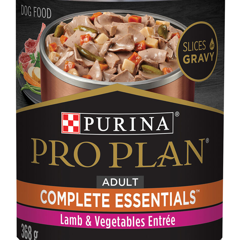 Pro Plan, Adult Complete Essentials - Lamb & Vegetables - 368 g - Wet Dog Food image number null
