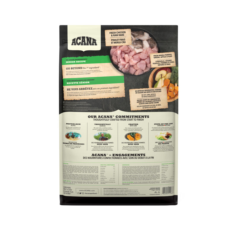 Acana, Dog Food, Senior - Dry Dog Food image number null
