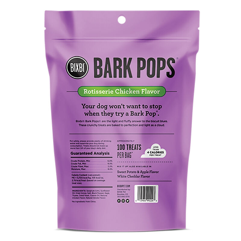 Bark Pops - Rotisserie Chicken - 113 g image number null
