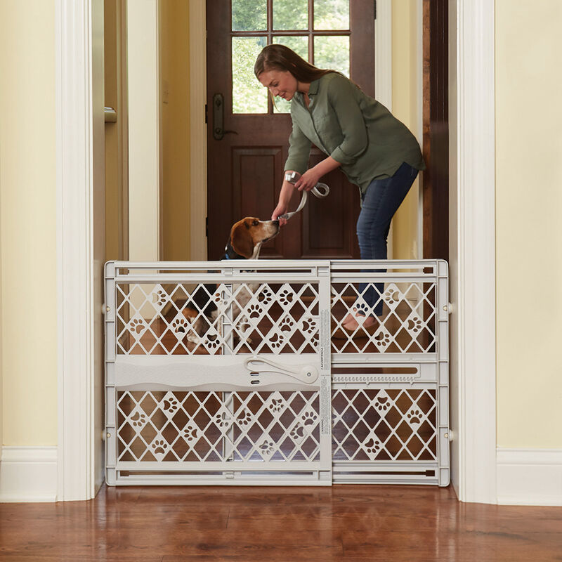 North States, Mypet Paws Portable Petgate - Grey image number null