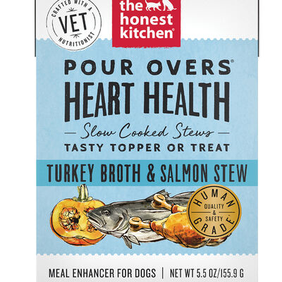 The Honest Kitchen, Functional POUR OVERS Heart Support - Salmon Stew - Wet Dog Food