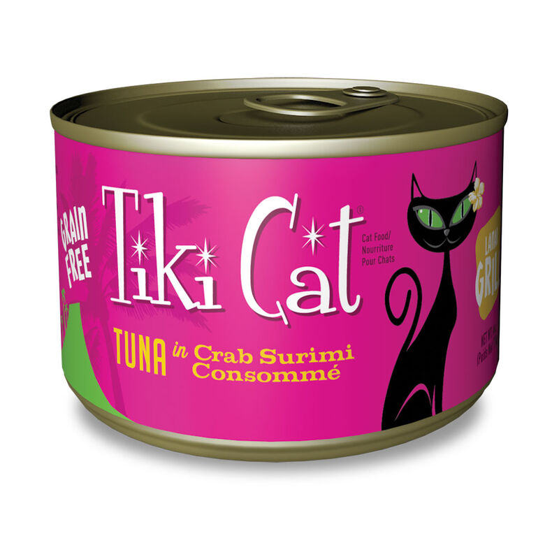 Tiki Cat, Lanai Grill with Tuna in Crab Surimi Consomme - 6 oz image number null