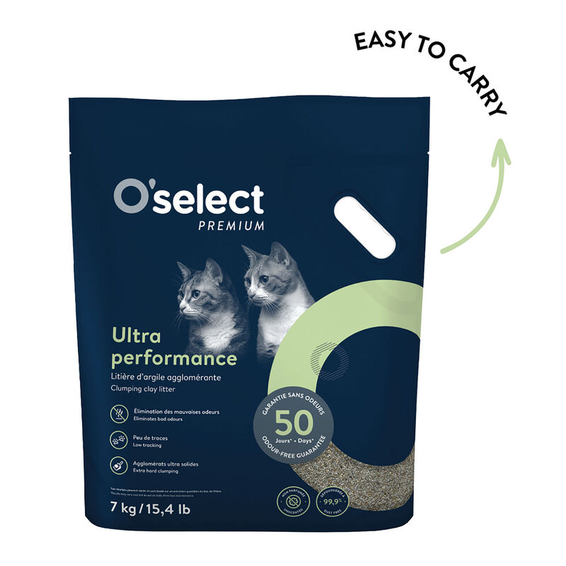 Ultra Performance Clumping Clay Litter - Unscented - 7 kg image number null